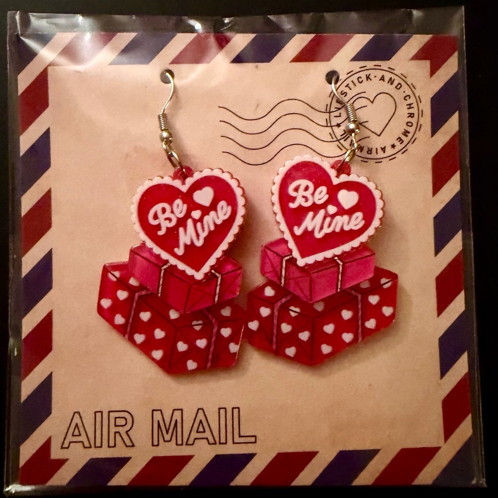 Be Mine Heart Earrings